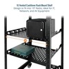 Tecmojo Server Rack Shelf, 1U Rack Shelf 10in Depth, Network