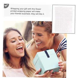 PACKOVE 4pcs Custom Colored Wrapping Paper for Birthdays Holidays and Special Occasions Thick and for and Crafts Star Design