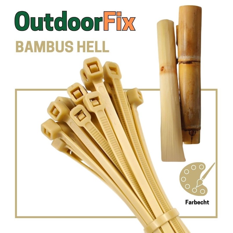 OutdoorFix Cable Ties 200 x 4.6 mm, Pack of 50