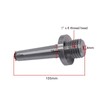 BLUEFOX TOOLS Woodworking Live Tailstock Chuck Adapter 1"x8 TPI with