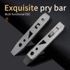 ainhue A385 Compact 3.85 inches TC4 Titanium Pry Bar Multi-Tool