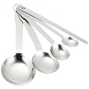 Kanda 052053 KD Measuring Spoons, Stainless Steel, Set of 4,