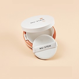 MUSTEM Skin Fit Glow Cushion Refill 15g SPF50+ MUSTEM Skin Fit Glow Cushion Original 15g MUSTEM Cushion Puff 5 sheets / 뮤스템 스킨 핏 글로우 쿠션 리필 15g SPF50+ 뮤스템 스킨 핏 글로우 쿠션 본품 15g  뮤스템 쿠션 퍼프 5장