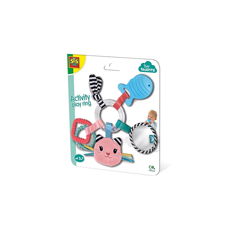 SES Creative Katy the Cat Activity Ring Blue 13124