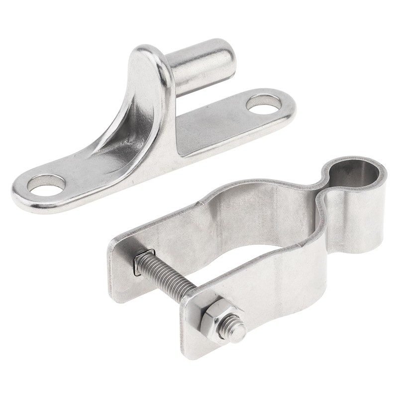 2 Pack Heavy Duty 1-3/8 Inch Wall Mount Gate Hinge