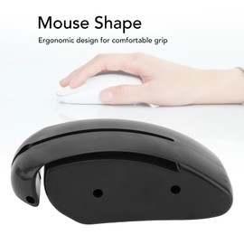 Assistive Writing Device, Ergonomic Pen Holder for Arthritis, Finger Gripper Tool for Both Hands, No Pain Writing Mouse Pen Grip, Suitable for Left and Right Hand Users (Orange)