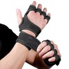 Weight Lifting Workout Gloves with Built-in Wrist Wraps for Men