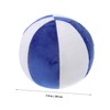 CORHAD Plush Basketball Pillow Fluffy Soft Stuffed Basketballs for Blue