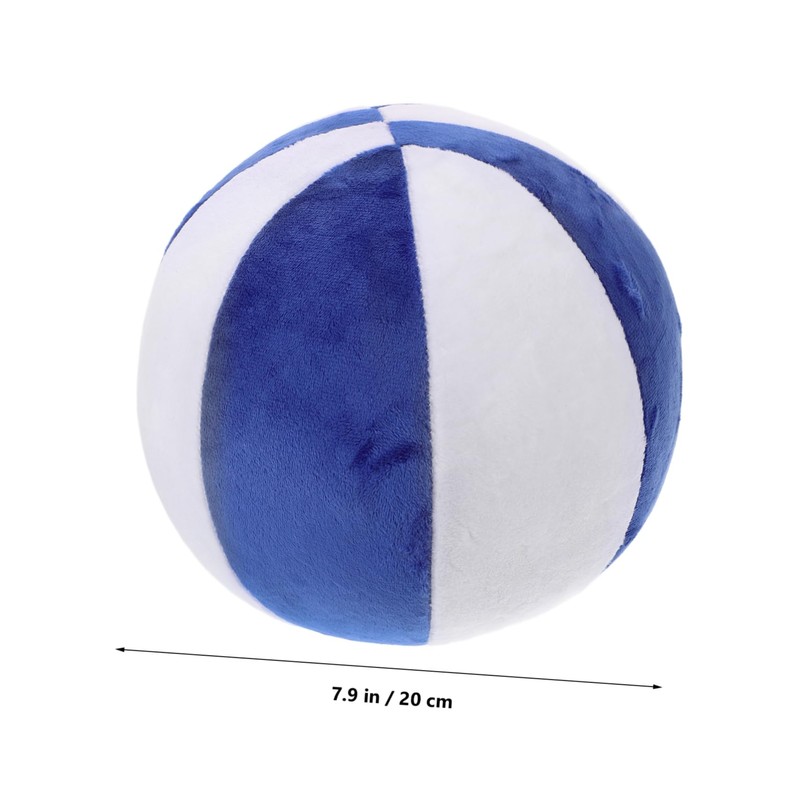 CORHAD Plush Basketball Pillow Fluffy Soft Stuffed Basketballs for Blue