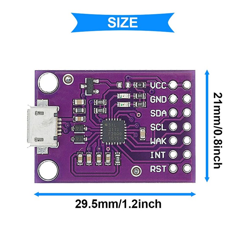 Youmile CP2112 Debug Board USB-SMBus I2C Communication Module CP2112 Rating