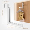 ZMBESUP Over The Door Hanger Folding Clothes Drying Rack, Folding