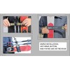 Kolti Adjustable Ski Shoulder Carrier, Snowboard Handle Straps, Skiing Accessory