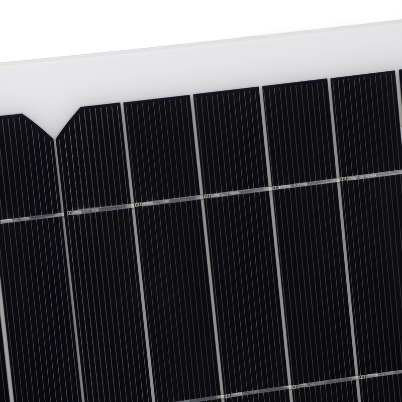 18V 20W Semi Flexible Solar Panel Monocrystalline High Efficiency Waterproof