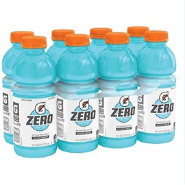 (8 Count) Gatorade G Zero Thirst Quencher, Glacier Freeze, 20 fl oz