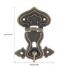 10pcs Latches Box Latches Hasp Mini Box Latch Set Antique