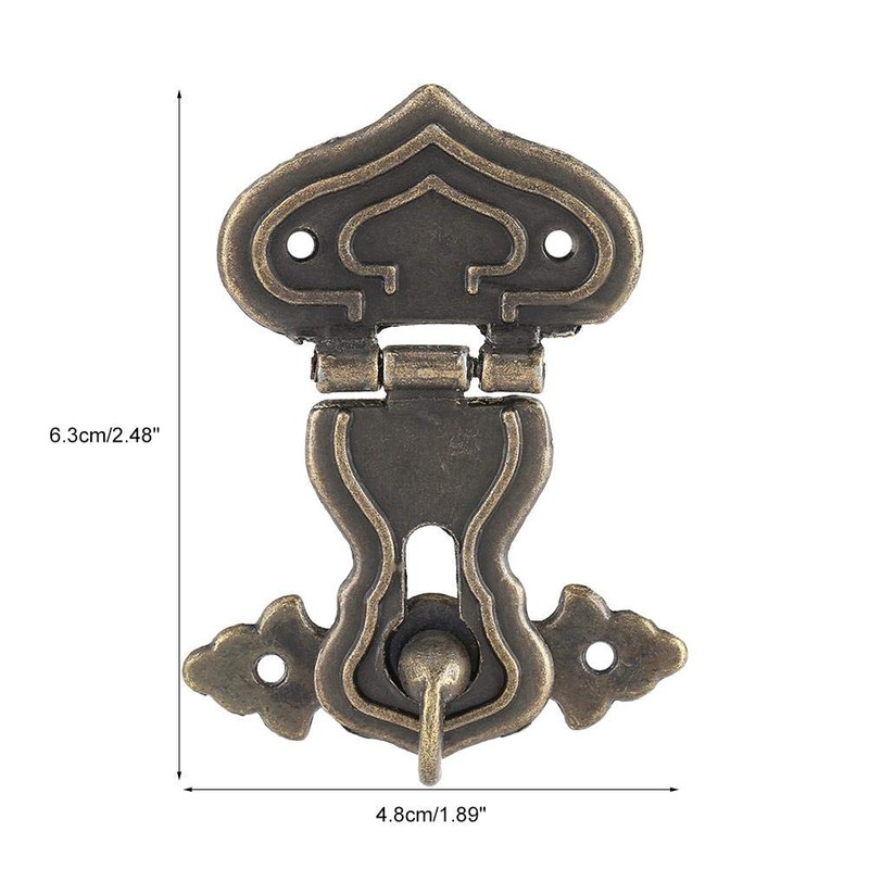 10pcs Latches Box Latches Hasp Mini Box Latch Set Antique