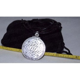 Talisman of Luck Seal of King Solomon Pendant Charm Necklace
