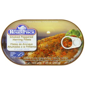 RügenFisch Herring Fillets in Peppercorn, 7.05 Ounce