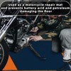 XYSaiXuan Motorcycle Mat,Garage Floor Mat and Premium Absorbent Oil Pad,
