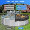 24ft Round Leaf Net Pool Cover, Pool Leaf Net Covers