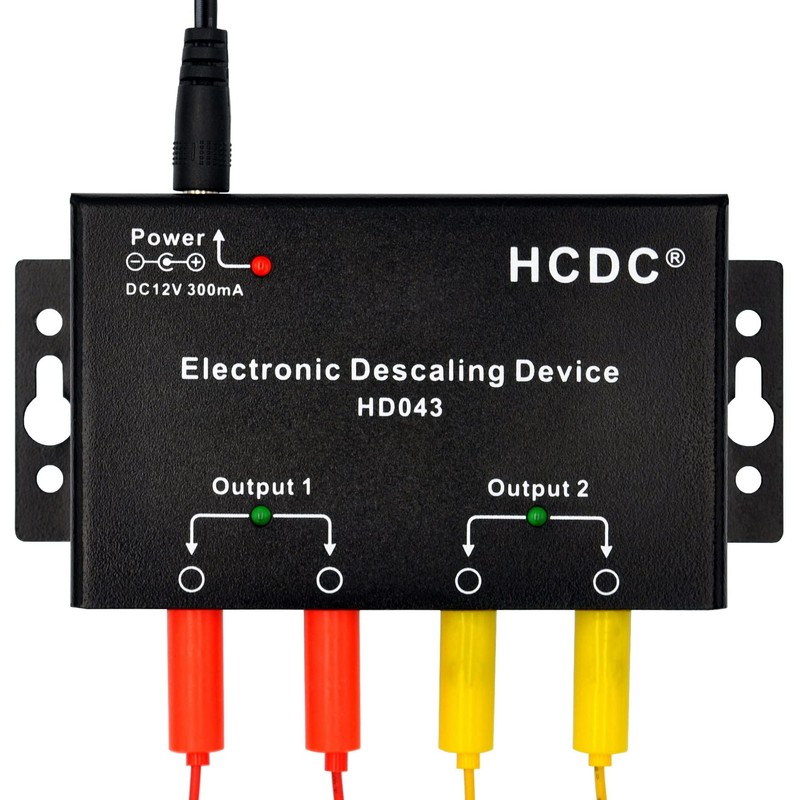 HCDC Electronic Water Descaler - Water Softener Alternative - Reduces