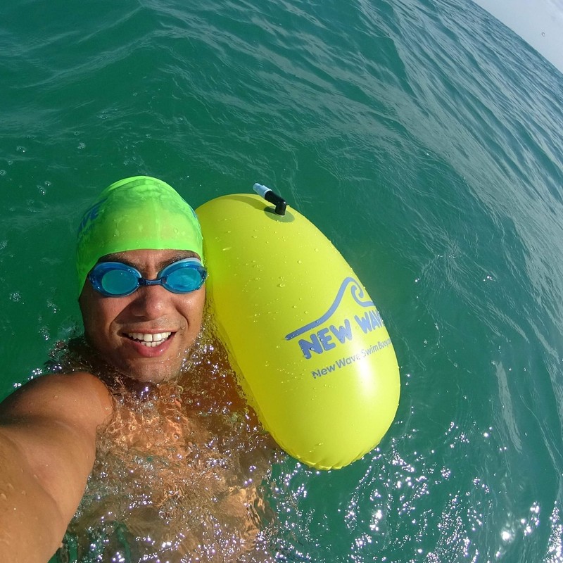 New Wave Swim Bubble for Open Water Swimmers and Triathletes