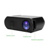 Mini Projector Black Micro 1080P HDMI Multi Function Home Theater