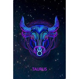 Taurus: Zodiac Star Sign Blank Dot Grid Notebook / Journal Gift (120 blank pages - 6 x 9)