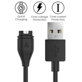 Rpanle Ladegerät für Garmin Fenix 7 7S 7X 6 6S 6X Pro 5 5S 5X, 3.3FT USB Daten Sync Ersatz Datenkabel Kabel für Garmin Vivoactive 3 Forerunner 935/945 /Approach S60,X10,S10/Instinct/Venu 2/2S