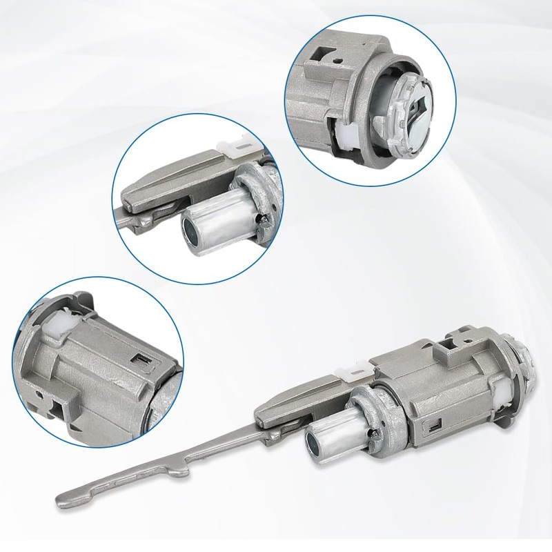 WMPHE Ignition Switch 4Pcs Door Lock Cylinder with Key Compatible