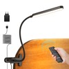 Glocusent Glocusent 38 LED Klemmleuchte, Augenschonende Klemmbar Schreibtischlampe Kinder, Stufenlos