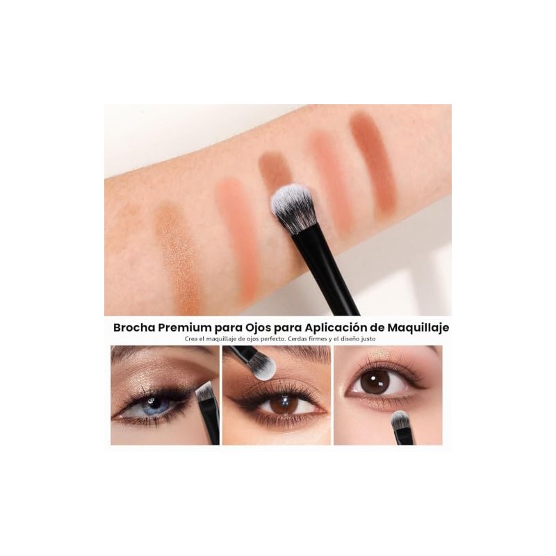 MAANGE Set de Brochas de Maquillaje, 10PCS Brochas para Maquillaje