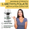 Professional Strength L-Methyl Folate 15mg - Active 5-MTHF Form -