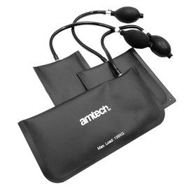 Amtech J1820 Inflatable Air Wedge Set, 3 Air Bags for Lifting, Levelling, Auto and Household use, Max 135kg Load Capacity