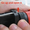 mxuteuk HB2-ES142-BOX-Y 1NC 22mm Red Mushroom Emergency Stop Push Button