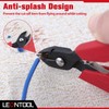 LEONTOOL Micro Wire Cutter for Electronics, Super Slim Mini Flush