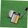 Outanaya 10pcs Golf Scorecards Golf Distance Reference Cards for Accurate