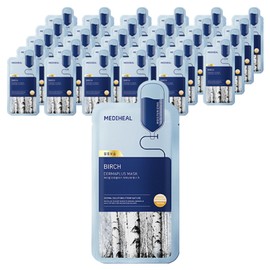 Mediheal Derma Plus Birch Mask, 1 pack, 60 pieces / 메디힐 더마플러스 자작나무 마스크, 1개입, 60개