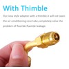 Upgrade Mini Split Adapter, R410a Adapter 5/16" Female Quick Couplers