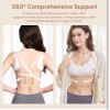 Fit Geno Posture Corrector for Women Invisilite Invisible Lightweight Back