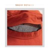 Uroi Waterproof Bucket Hat, Foldable, Storable, Safari Hat, Mesh, Lightweight,
