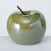 Boltze Deko Apfel Perly (2er Set, zur Dekoration / Geschenkidee,