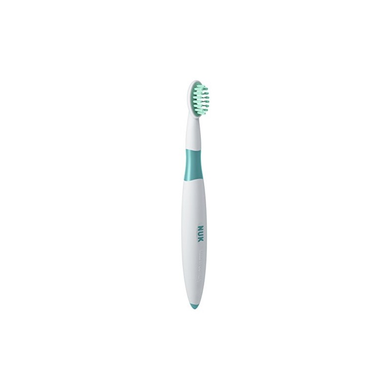 NUK 10256207 Training Tooth Brush with Protective Ring Safe Cleaning of