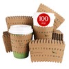 Yes!Fresh Eco-ID Sleeve - Unique Paper Cup Sleeves for Easy
