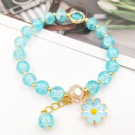 Long tiantian Matching Bracelets for Couples Love Heart Locked Bracelets for Bf and Gf Valentines Day Gifts