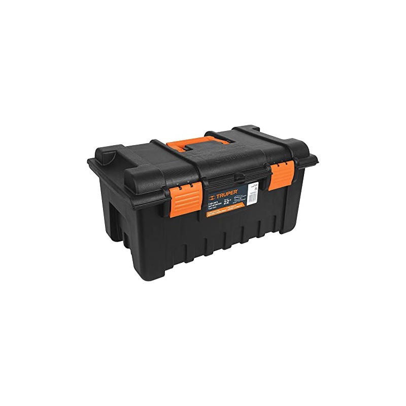 TRUPER CHA-22N 4.9Lb Extra-Wide Toolboxes Orange 22"X12 1/2"X11"
