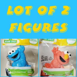 Playskool Sesame Street Elmo And Cookie Monster Figures
