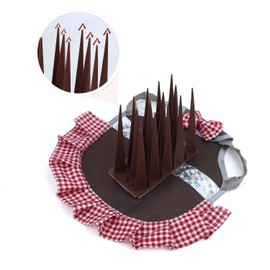 pranovo Chicken Saddle Prevent Eagle Raptor Proof Chicken Vests Chicken Shield Saddle for Raptor Hen Protector with Long Bird Spikes and Reflective Tape Keep Poultry Protected