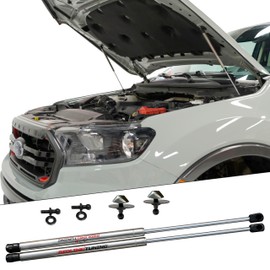 Redline Tuning 21-11043-03 Hood QuickLIFT Elite System Compatible with Ford Ranger 2022-2023 (Stainless Steel Struts - Bolt in System)