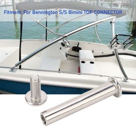 Keenso Bennington Bimini Connector Bracket Bolt,Top Connector Bracket Mounting Bolt 001177 for Bennington S/S Bimini